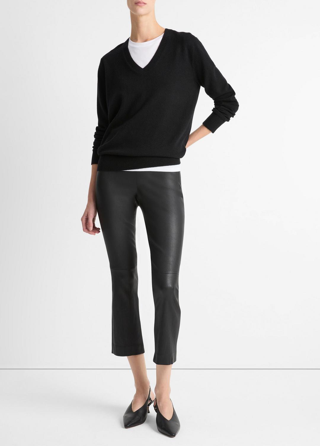 Cashmere Weekend V-Neck Sweater in Vince Products Women | VINCE Women