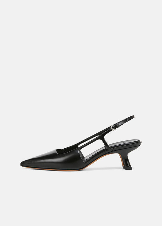 Bianca Leather Slingback Heel in Vince Products Women | VINCE Women