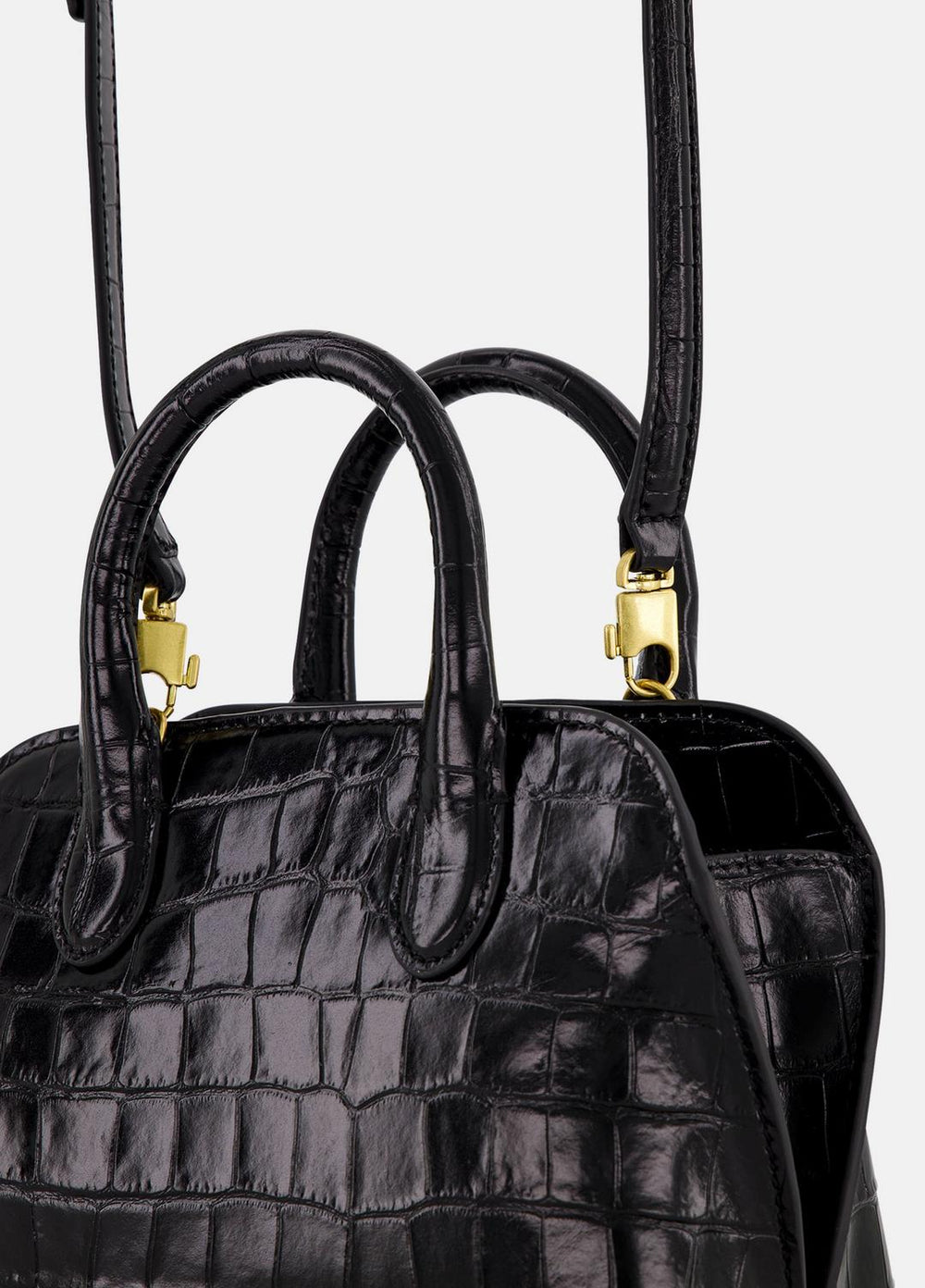 Delphine Croc-Embossed Leather Mini Bag in Matching Sets | VINCE Women