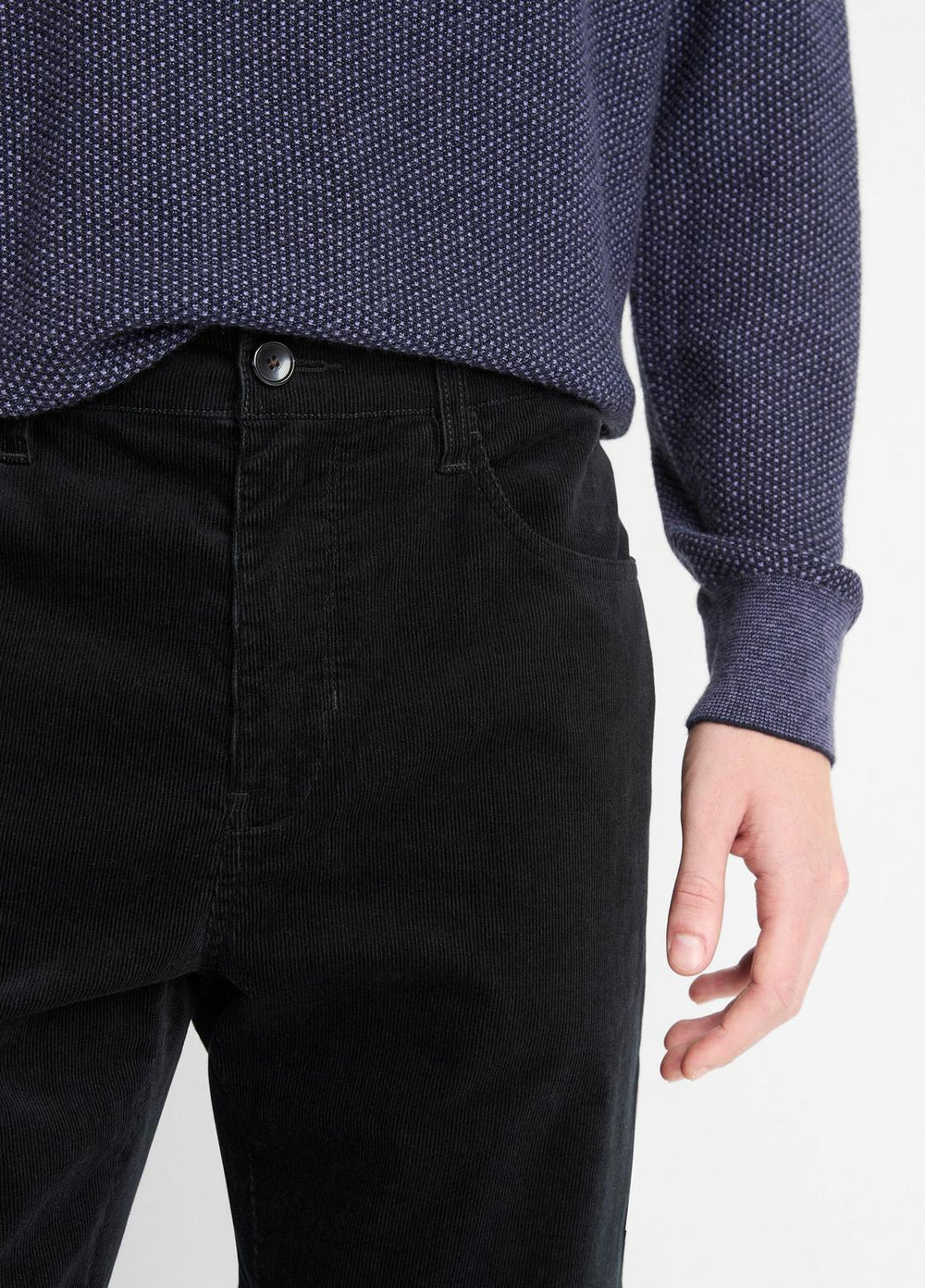 Dylan Slim 5-Pocket Stretch-Cotton Corduroy Pant in Trousers | VINCE Men