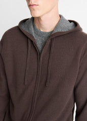 Cashmere Zip-Front Hoodie in Sweatshirts & Hoodies | VINCE Men