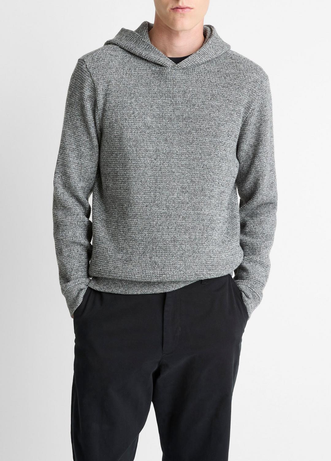 Brushed Waffle Hoodie in Sweatshirts & Hoodies | VINCE Men