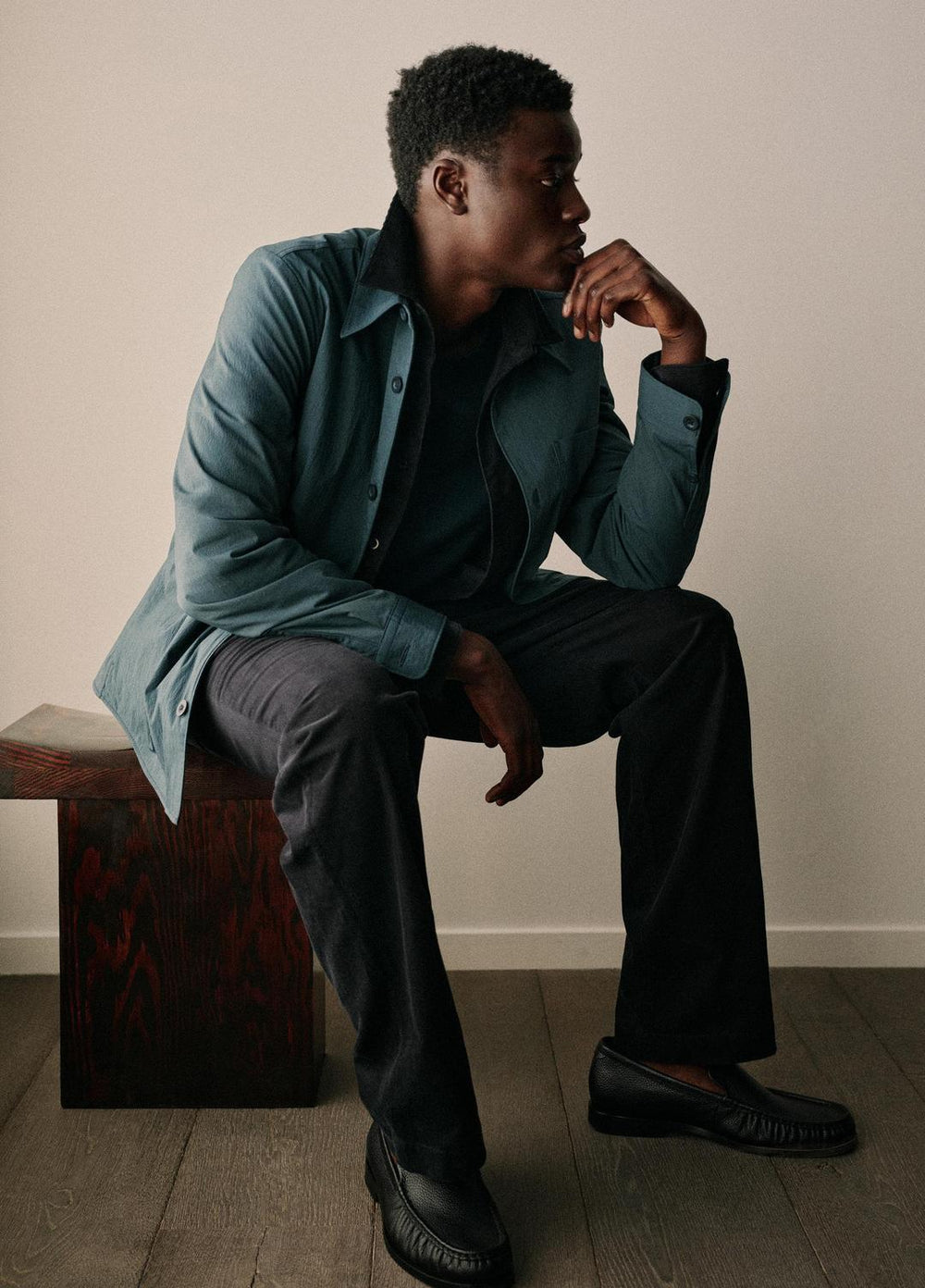 Insulated Tech-Cotton Shirt Jacket in Shirt Jackets | VINCE Men