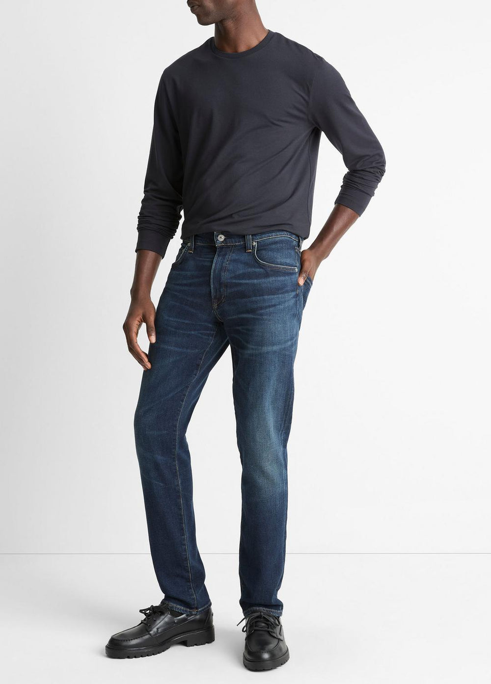 Citizens of Humanity Gage Slim Straight Jean in Denim | VINCE Men