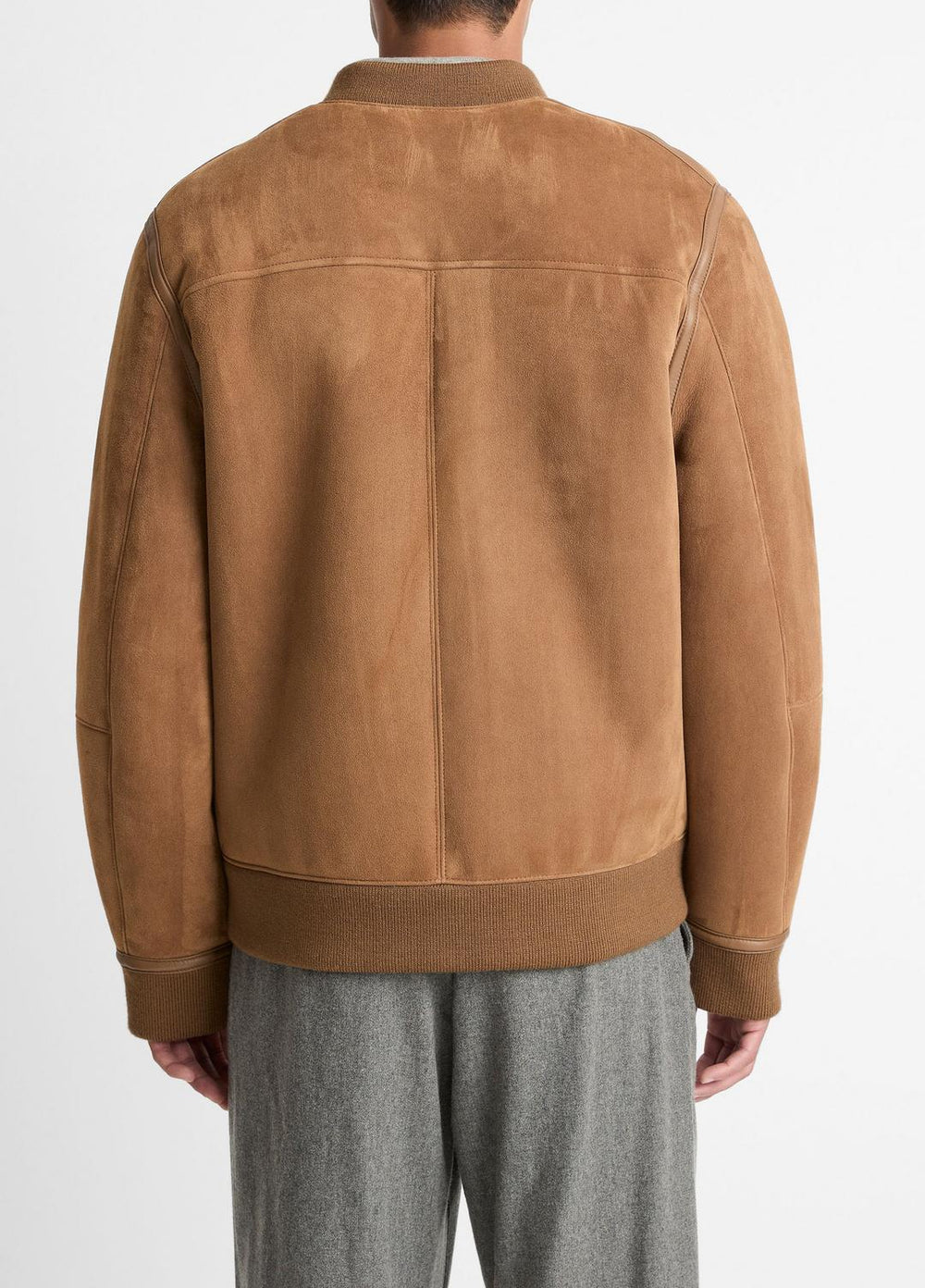 Shearling Bomber Jacket in Jackets | VINCE Men