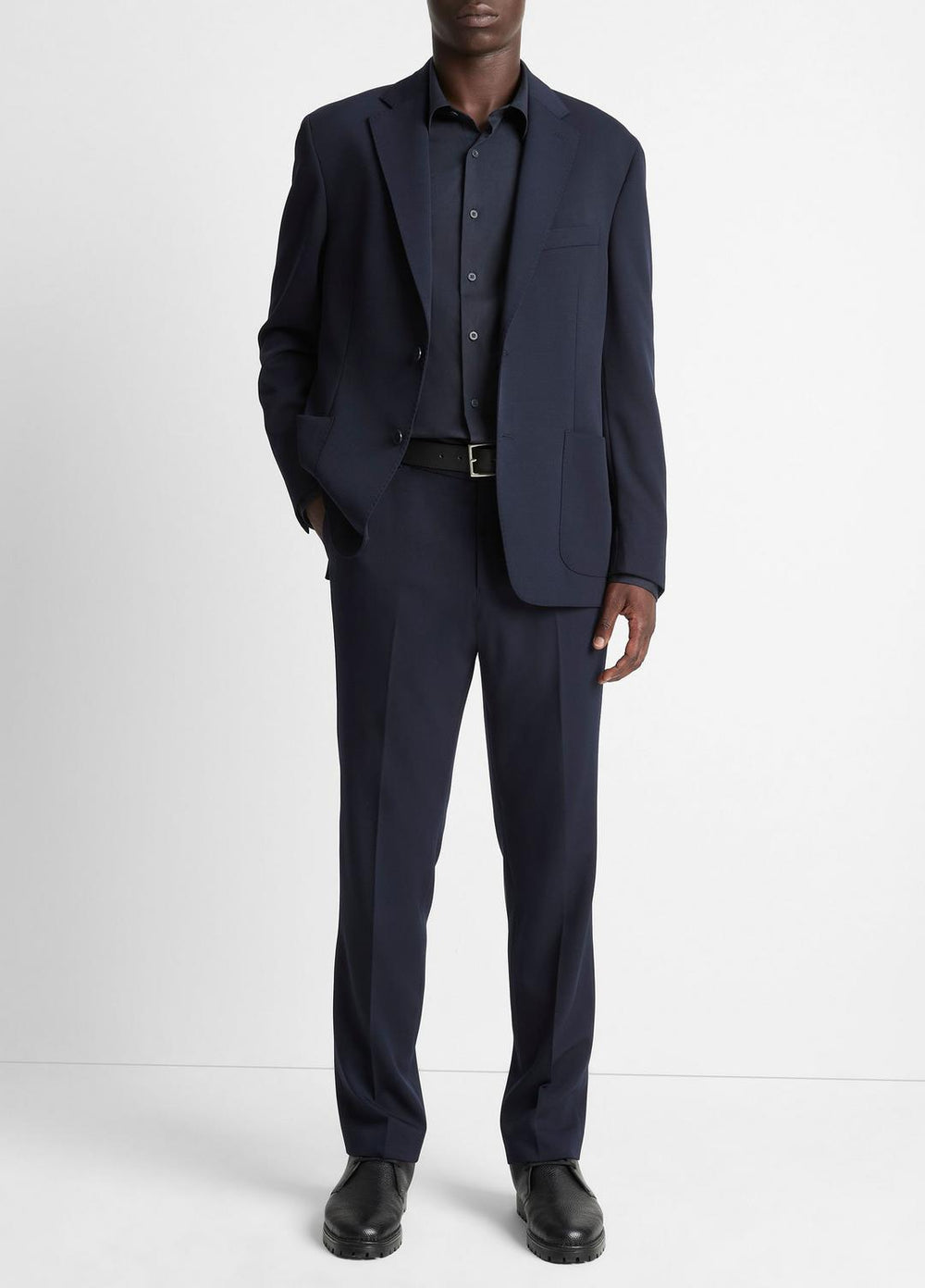 Stretch-Wool Classic Pant in Trousers | VINCE Men