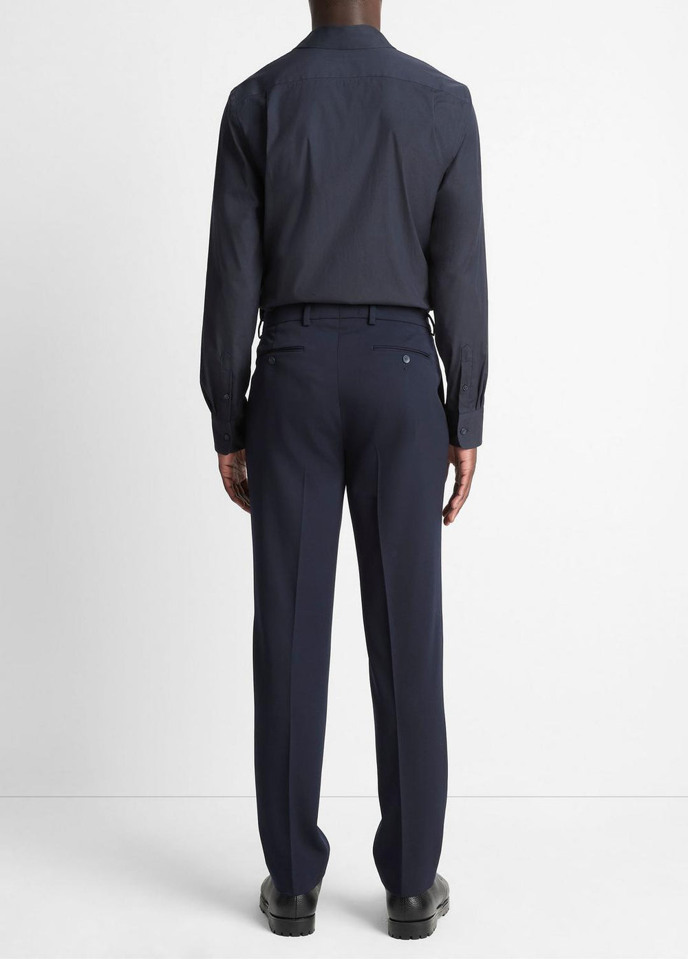 Stretch-Wool Classic Pant in Trousers | VINCE Men