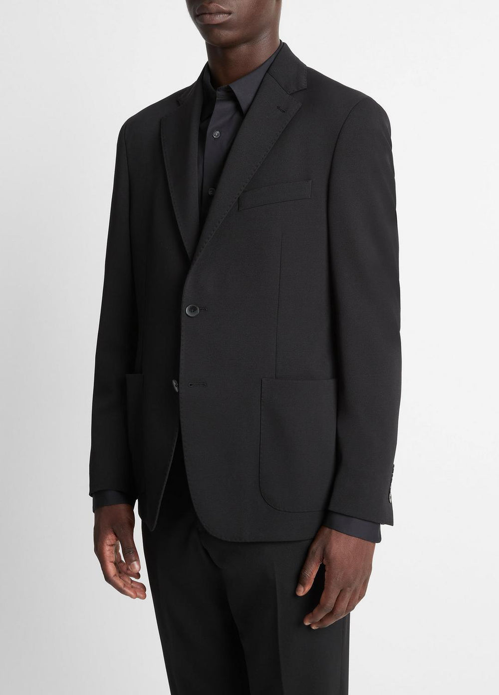 Stretch-Wool Relaxed Sport Coat in Blazers | VINCE Men