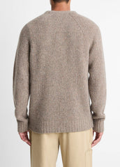 Donegal Cashmere Raglan-Sleeve Sweater in Crew Neck | VINCE Men