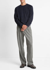 Featherweight Wool-Cashmere Crew Neck Sweater in Crew Neck | VINCE Men
