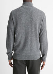 Plush Cashmere Quarter-Zip Sweater in Quarter Zip | VINCE Men