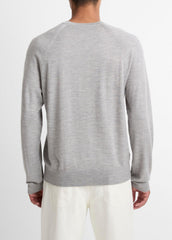 Featherweight Wool-Cashmere Crew Neck Sweater in Crew Neck | VINCE Men