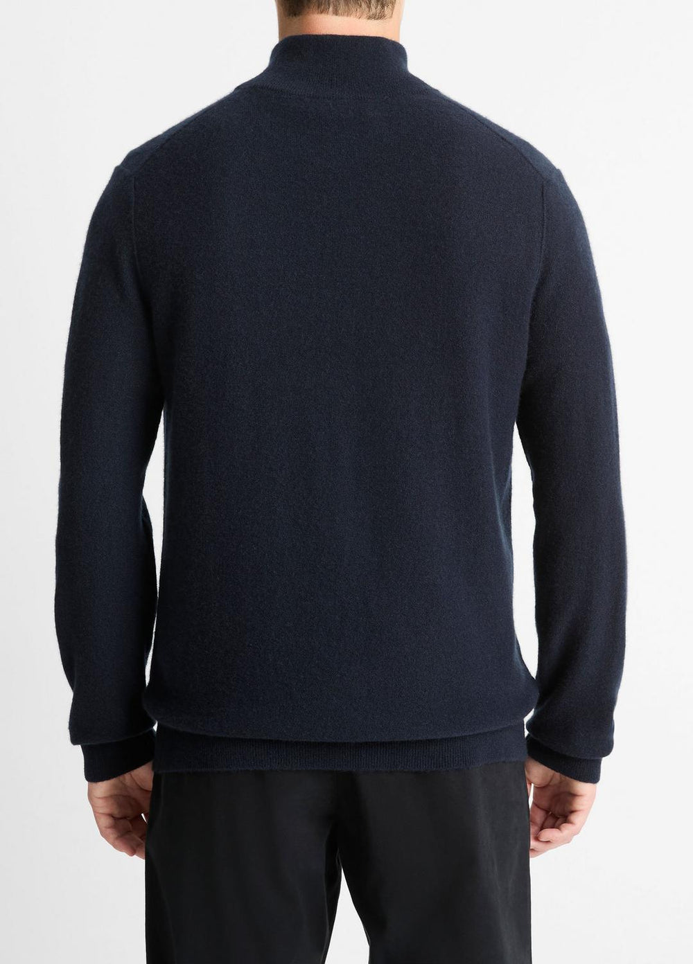 Plush Cashmere Quarter-Zip Sweater in Quarter Zip | VINCE Men