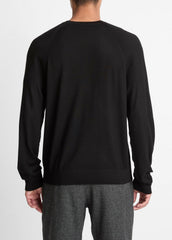 Featherweight Wool-Cashmere Crew Neck Sweater in Crew Neck | VINCE Men
