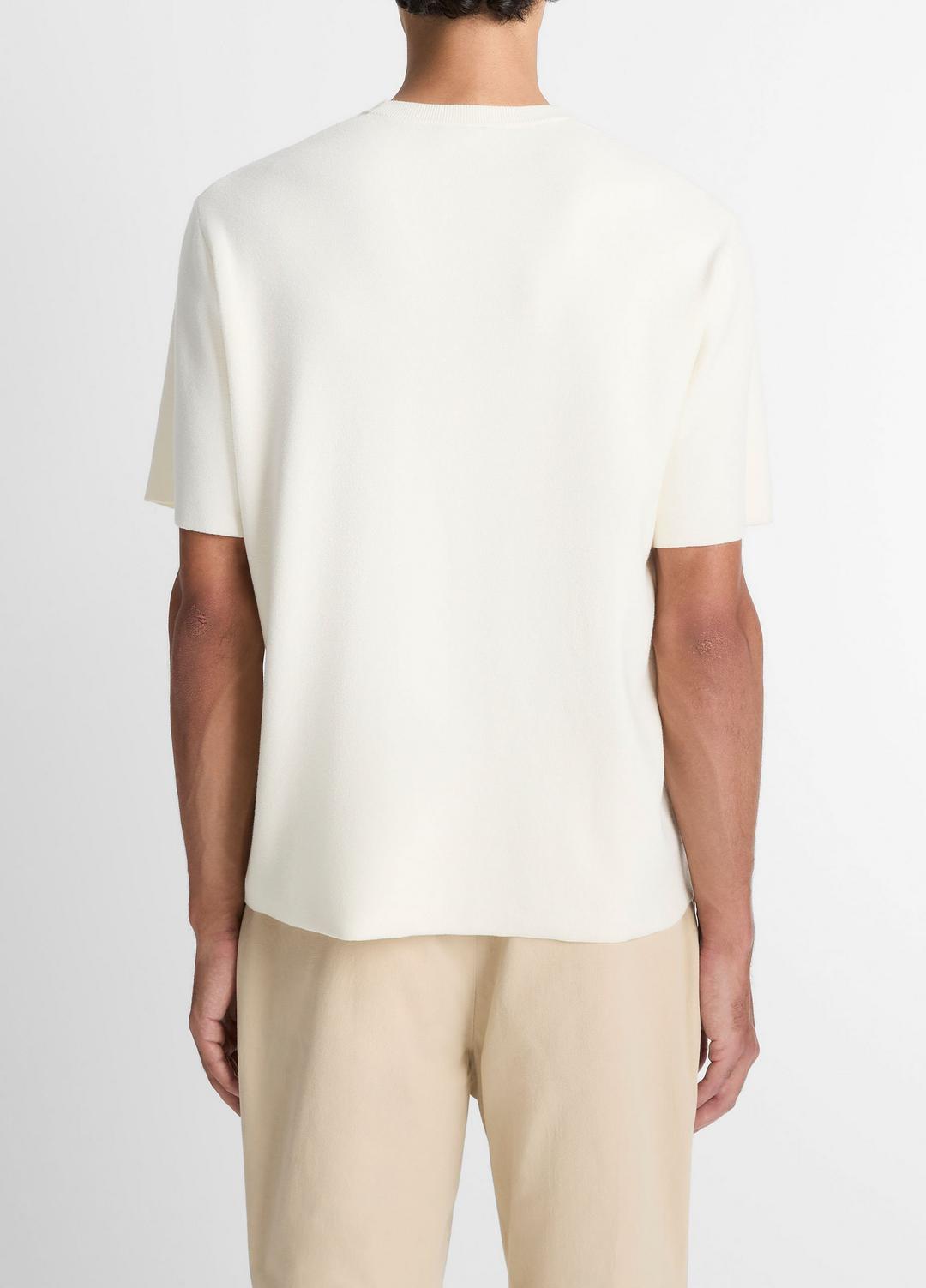 Milano Short-Sleeve Crew Neck Sweater in Crew Neck | VINCE Men