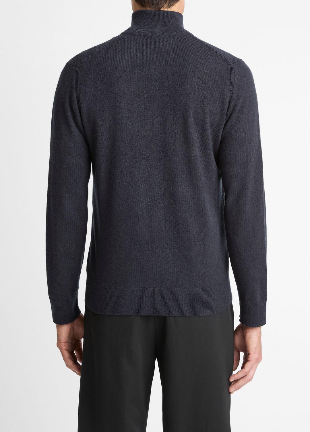 Cashmere Quarter-Zip Sweater in Quarter Zip | VINCE Men
