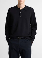 Italian Merino Wool Milano Polo Sweater in Sweaters | VINCE Men