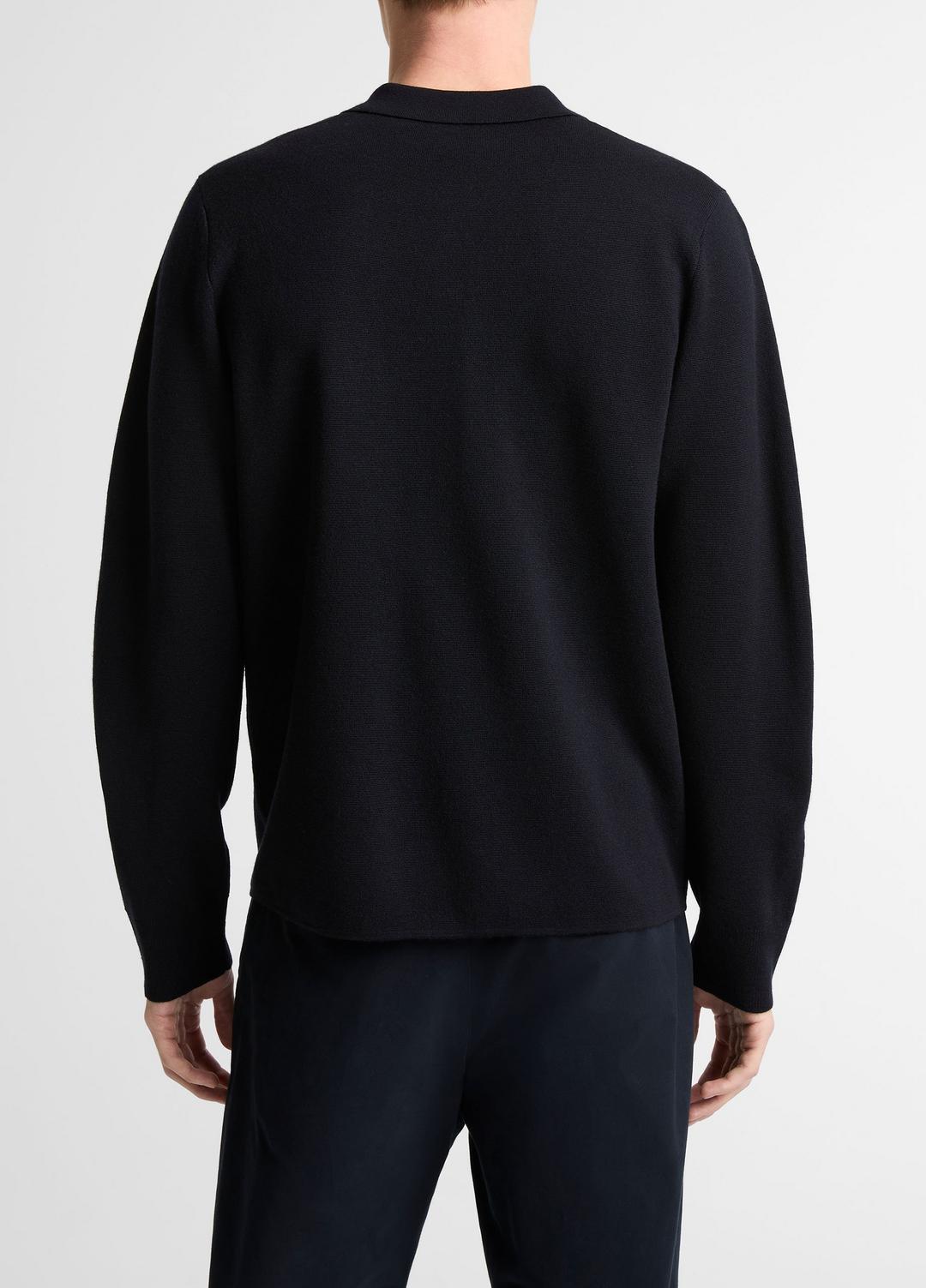 Italian Merino Wool Milano Polo Sweater in Sweaters | VINCE Men