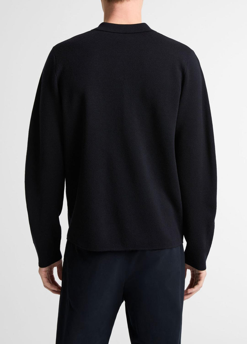 Italian Merino Wool Milano Polo Sweater in Sweaters | VINCE Men
