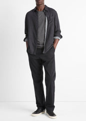 Double Face Long Sleeve in Long Sleeve | VINCE Men