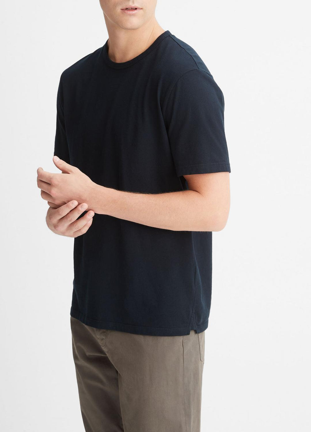 Garment Dye Cotton T-Shirt in T-Shirts & Polos | VINCE Men