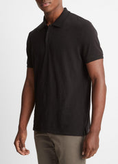 Classic Slub Polo Shirt in Henleys & Polos | VINCE Men