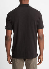 Classic Slub Polo Shirt in Henleys & Polos | VINCE Men