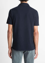 Garment Dye Cotton Polo Shirt in Henleys & Polos | VINCE Men