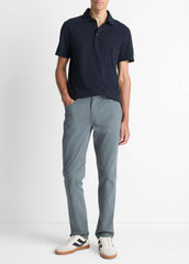 Garment Dye Cotton Polo Shirt in Henleys & Polos | VINCE Men