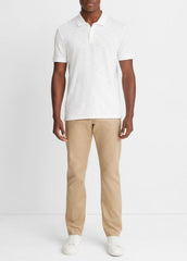 Classic Slub Polo Shirt in Henleys & Polos | VINCE Men