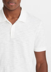 Classic Slub Polo Shirt in Henleys & Polos | VINCE Men