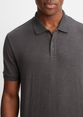 Classic Slub Polo Shirt in Henleys & Polos | VINCE Men