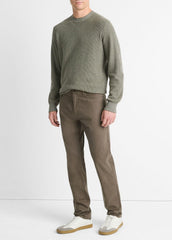 Dylan Slim 5-Pocket Peached Stretch-Cotton Pant in Trousers | VINCE Men