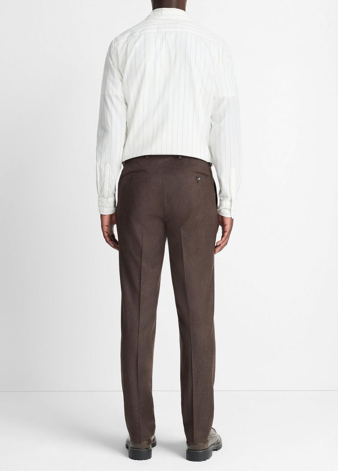 Wool-Silk Classic Pant in Trousers | VINCE Men