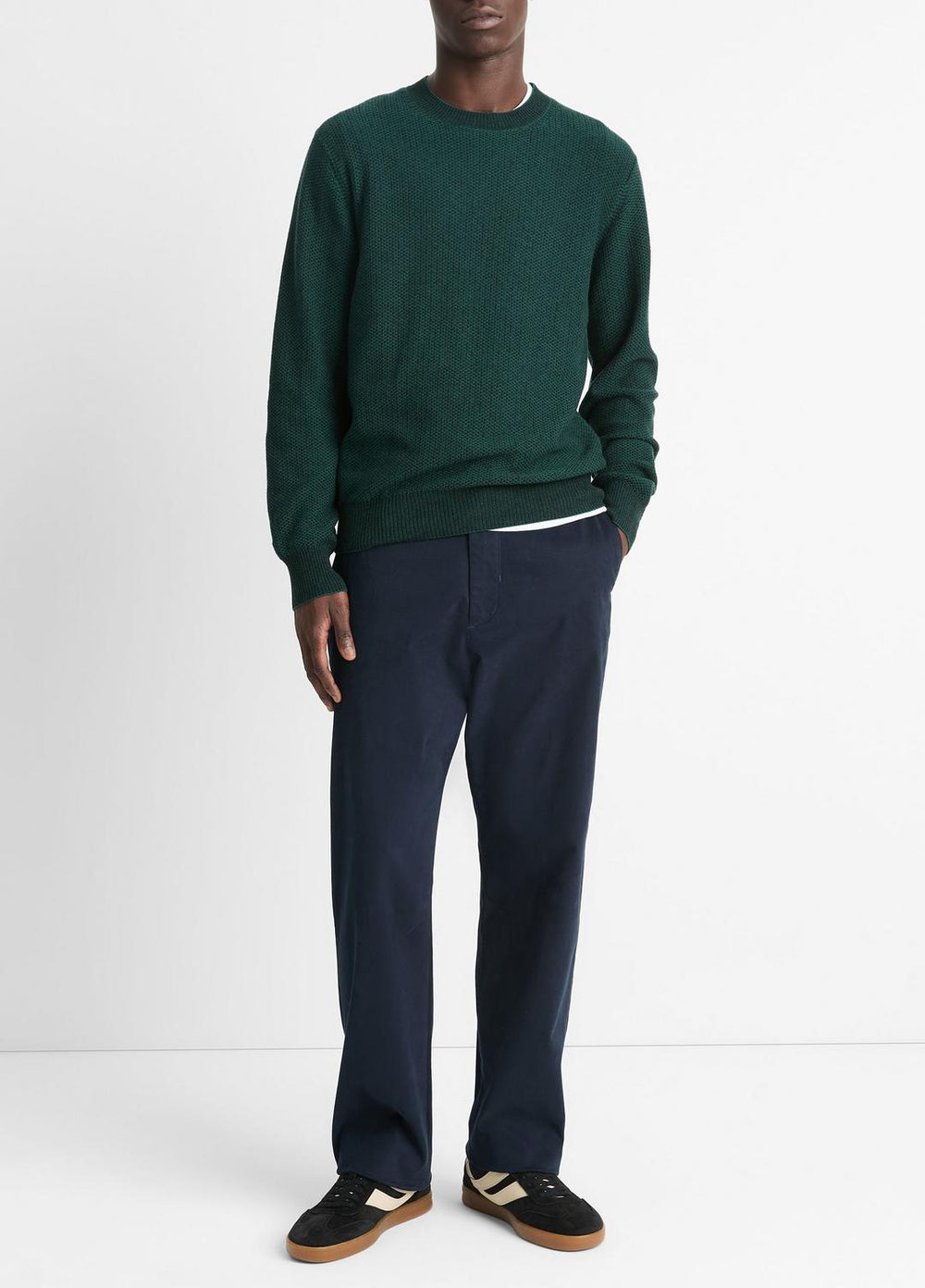 Louie Relaxed Stretch-Cotton Pant in Trousers | VINCE Men