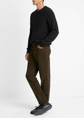 Dylan Slim 5-Pocket Peached Stretch-Cotton Pant in Trousers | VINCE Men