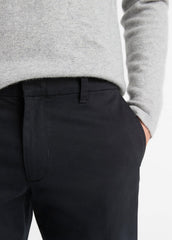 Dylan Slim Cotton Chino Pant in Trousers | VINCE Men