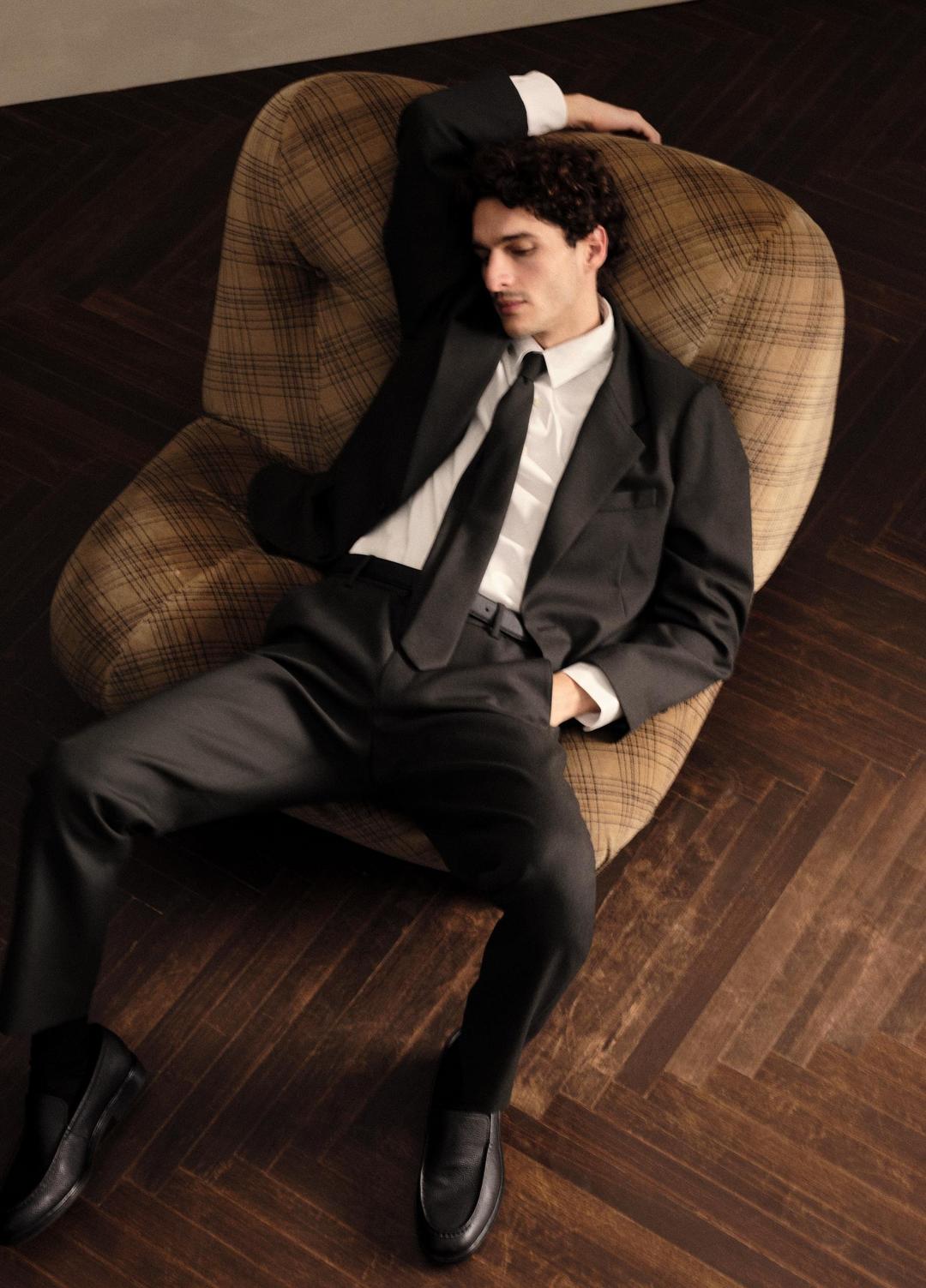Owen Athletic Wool Suiting Pant in Trousers | VINCE Men