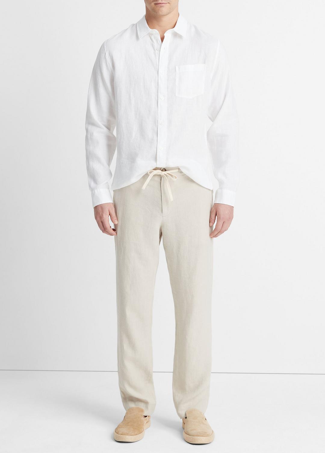 Lightweight Hemp Pant in Trousers | VINCE Men