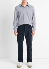 Dylan Slim 5-Pocket Peached Stretch-Cotton Pant in Trousers | VINCE Men