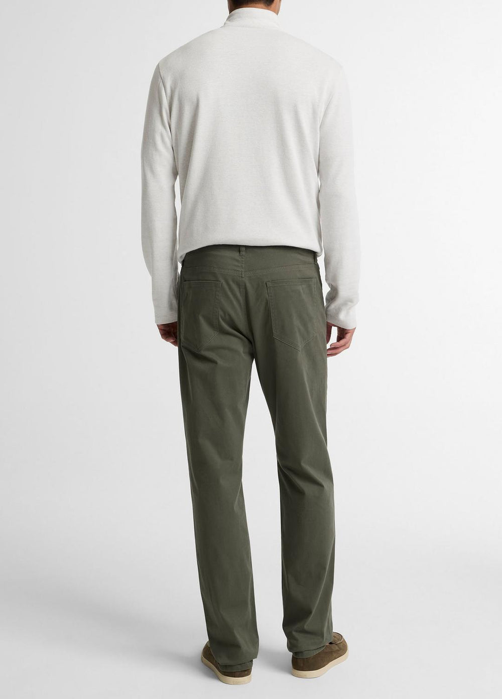 Dylan Slim 5-Pocket Cotton Sateen Pant in Trousers | VINCE Men