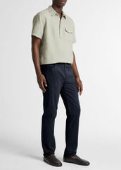 Dylan Slim 5-Pocket Cotton Sateen Pant in Trousers | VINCE Men