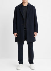 Classic Italian Wool-Blend Coat in Jackets & Outerwear | VINCE Men