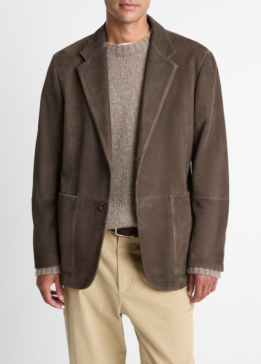 Suede Blazer in Blazers | VINCE Men