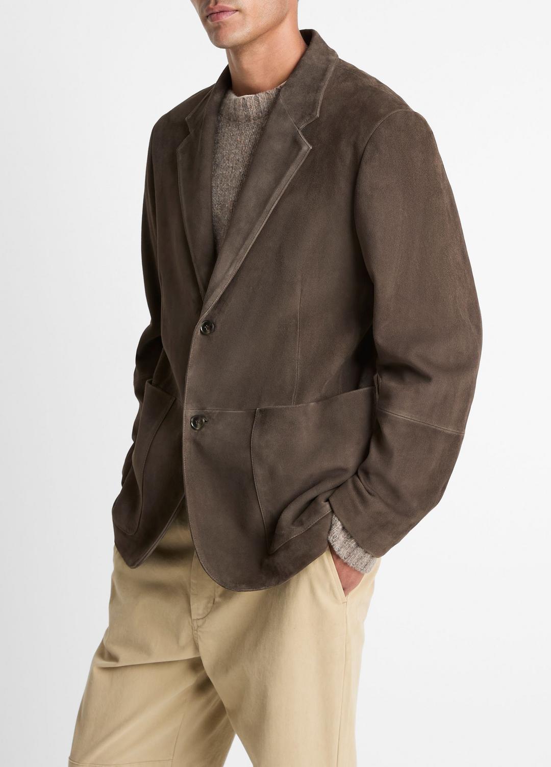 Suede Blazer in Blazers | VINCE Men
