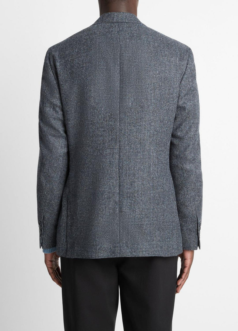 Plaid Alpaca-Blend Relaxed Sport Coat in Blazers | VINCE Men