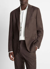 Wool-Silk Relaxed Sport Coat in Blazers | VINCE Men