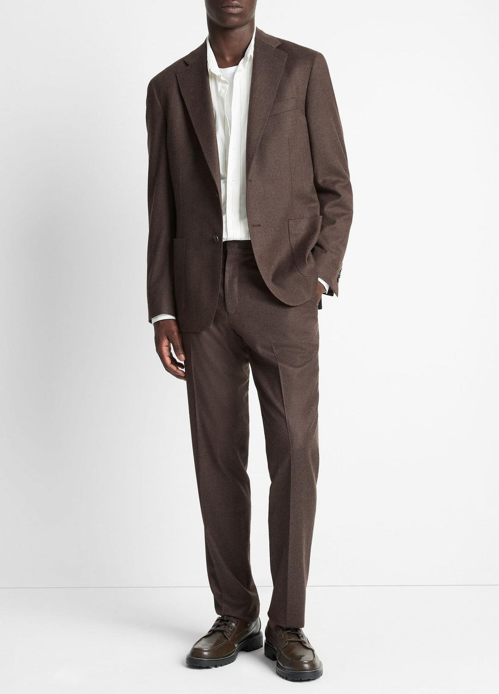 Wool-Silk Relaxed Sport Coat in Blazers | VINCE Men