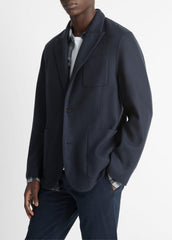 Italian Splittable Wool-Blend Blazer in Jackets & Outerwear | VINCE Men