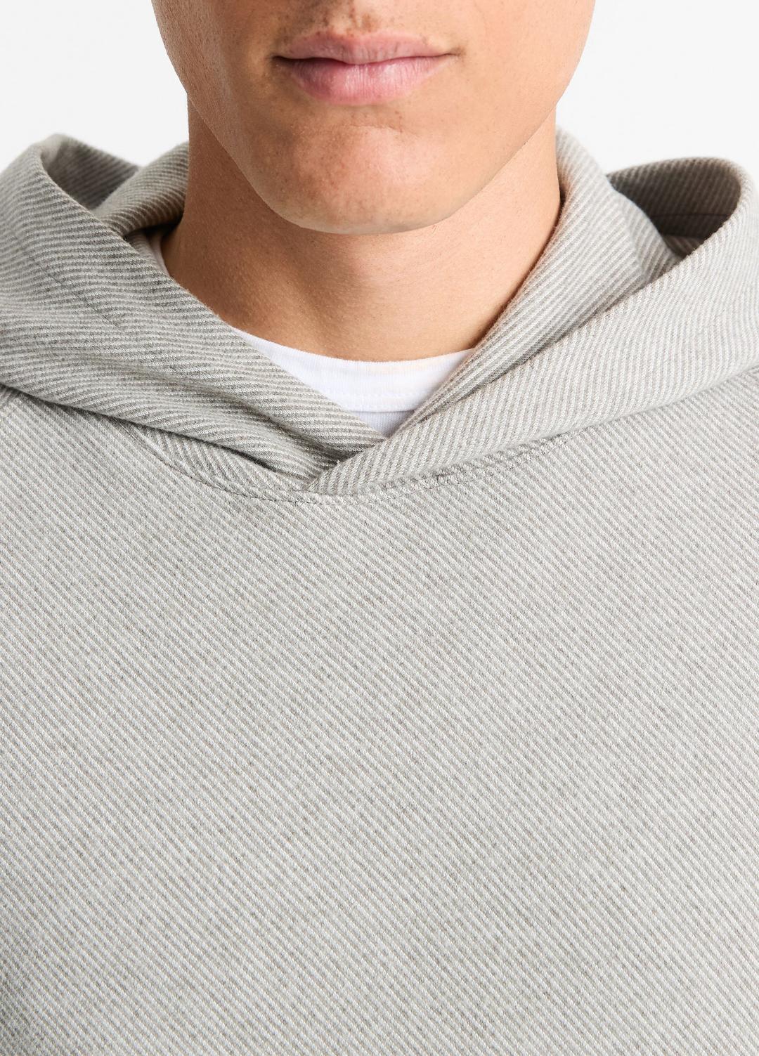 Broken Twill Pullover Hoodie in Sweatshirts & Hoodies | VINCE Men